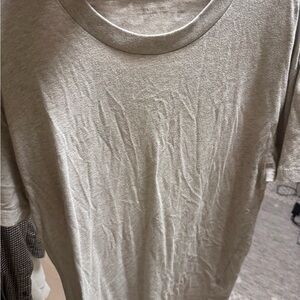 Abercrombie & Fitch Light Gray Tee